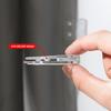 2/4/8 Piezas Clips Multiusos para Cortina de Ducha Montaje Sin Herramientas Baño A Prueba de Viento Autoadhesivos Soportes para Protector de Salpicaduras de Ducha