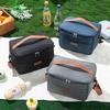 Fresh-keeping Ice Packs Lunch Bag, Large-capacity Picnic Meal Packs, Insulated Bags, and Crossbody Outdoor Insulated Lunch Bag