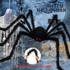Halloween Hairy Spider Garden Decorations Scary Giant Spider Fake Large Props Triangular Web With Hook Halloween Yard Decor