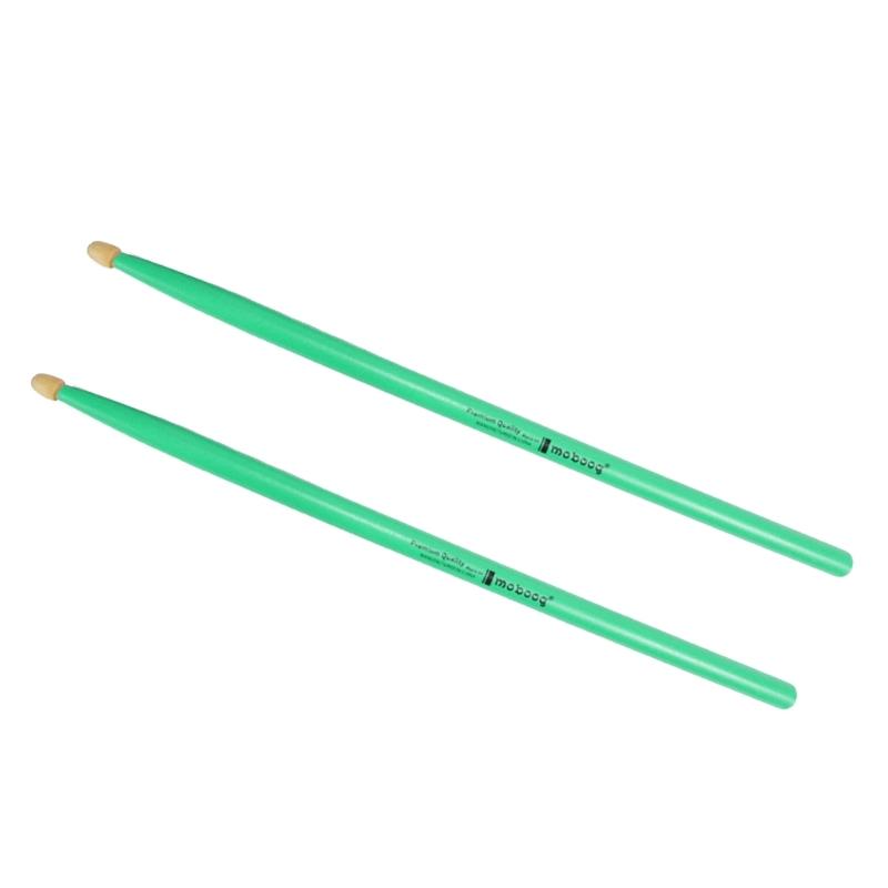 1 Paire de baguettes de batterie antidérapantes 5A/7A en érable pour débutant, étudiant, adulte