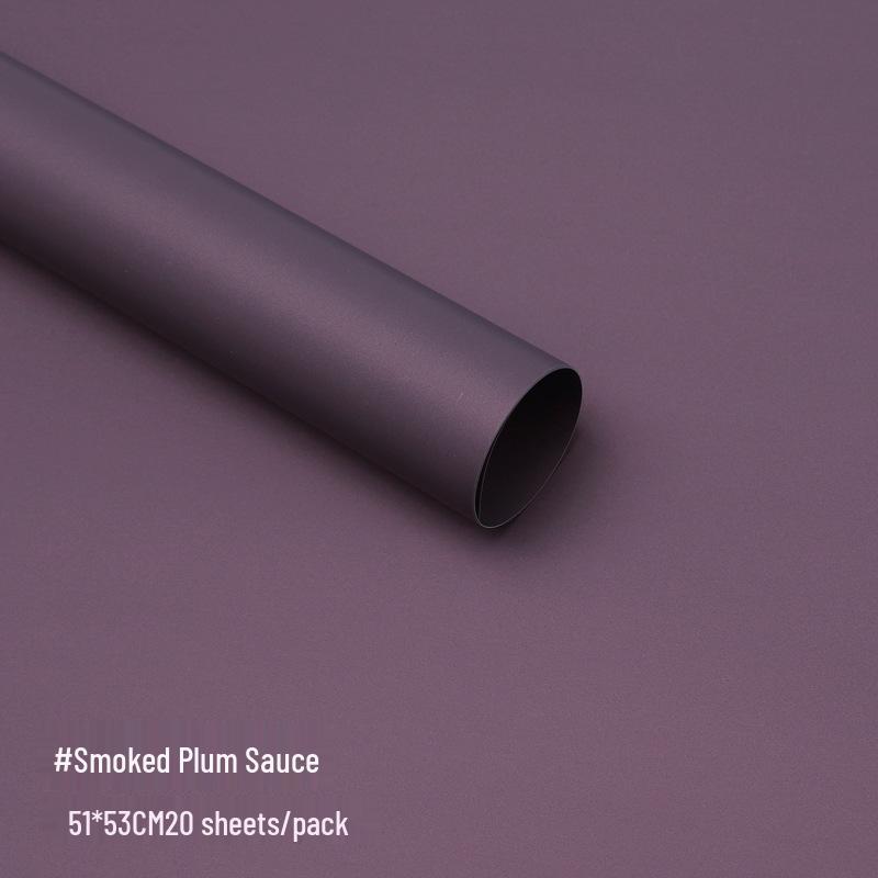 Extra Thick 8.5 Silk HD Morning Mist Matte Waterproof Florist Paper for Fresh Flower Wrapping