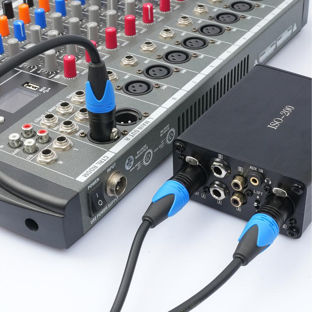 XLR Rozbočovací kabel Mikrofonní Y kabel XLR Samice na Dvojitý XLR Samec 3pinový Jack Rozbočovací kabel Audio adaptér pro Reproduktor