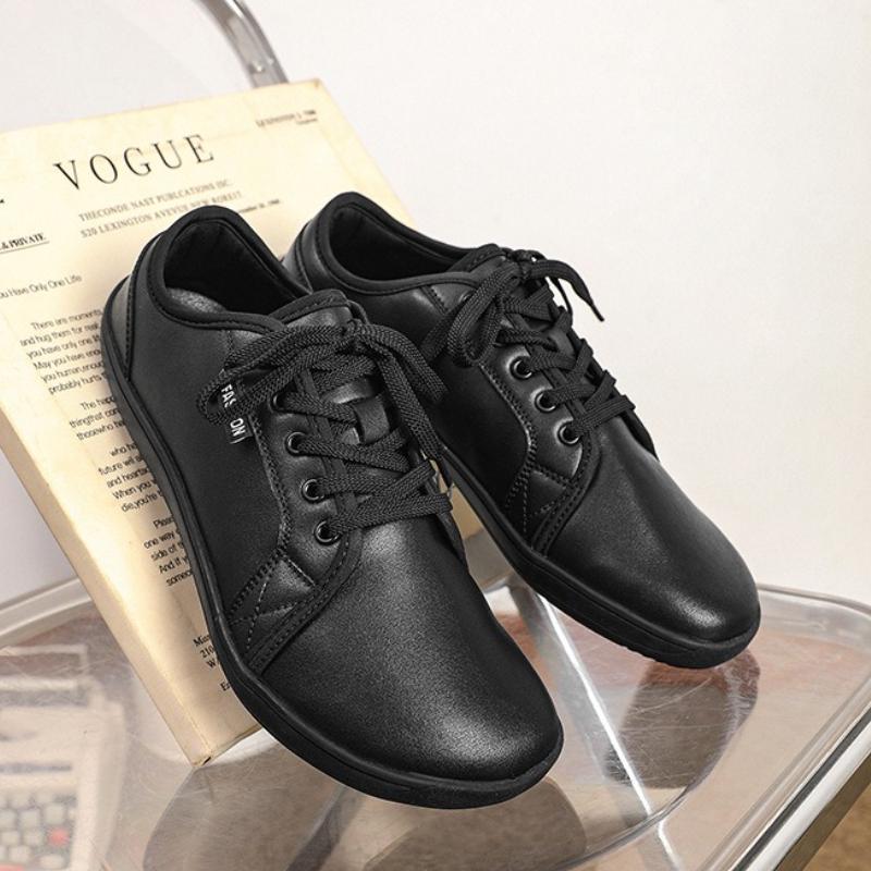 Size 48 Mens Shoes Hot Sale Men Shoes Leather Wide Barefoot Shoe Soft Sole Male Casual Shoes Fashion Wear Resistant Men Sneakers