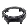 Protective Case for Huawei Watch GT 2E Watch Wristband Screen Protector Shell Bumper Frame(Black White )