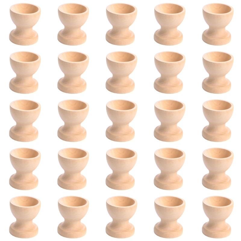 

Creative Wine Glass Eggs Stand Wooden Construction Multi Functional Kitchen Tool For Family Breakfast And Decorative 1
