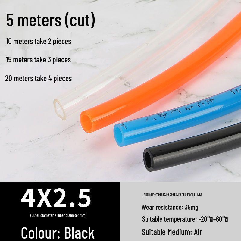 High-Pressure 8MM PU Pneumatic Air Hose for Air Compressors