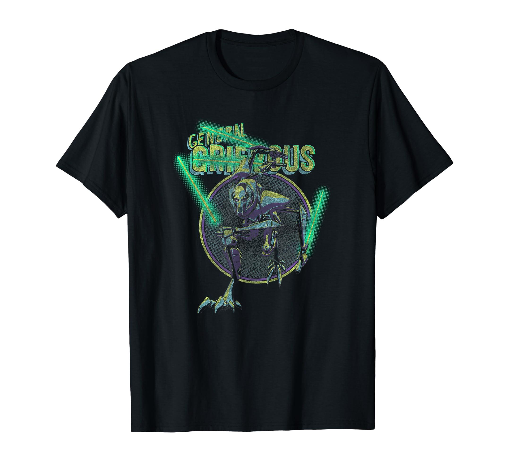 Star Wars General Grievous Battle Lady Portrait T-Shirt