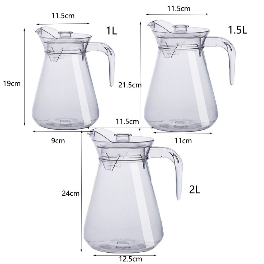 High Temperature Resistant Cold Tea Kettle Duckbill Juice Jug Wine Decanter Pitcher  Coffee