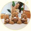 Adorable Cake Bear Plush Toy For Kids Birthday Gift Cute Stuffed Animal Doll