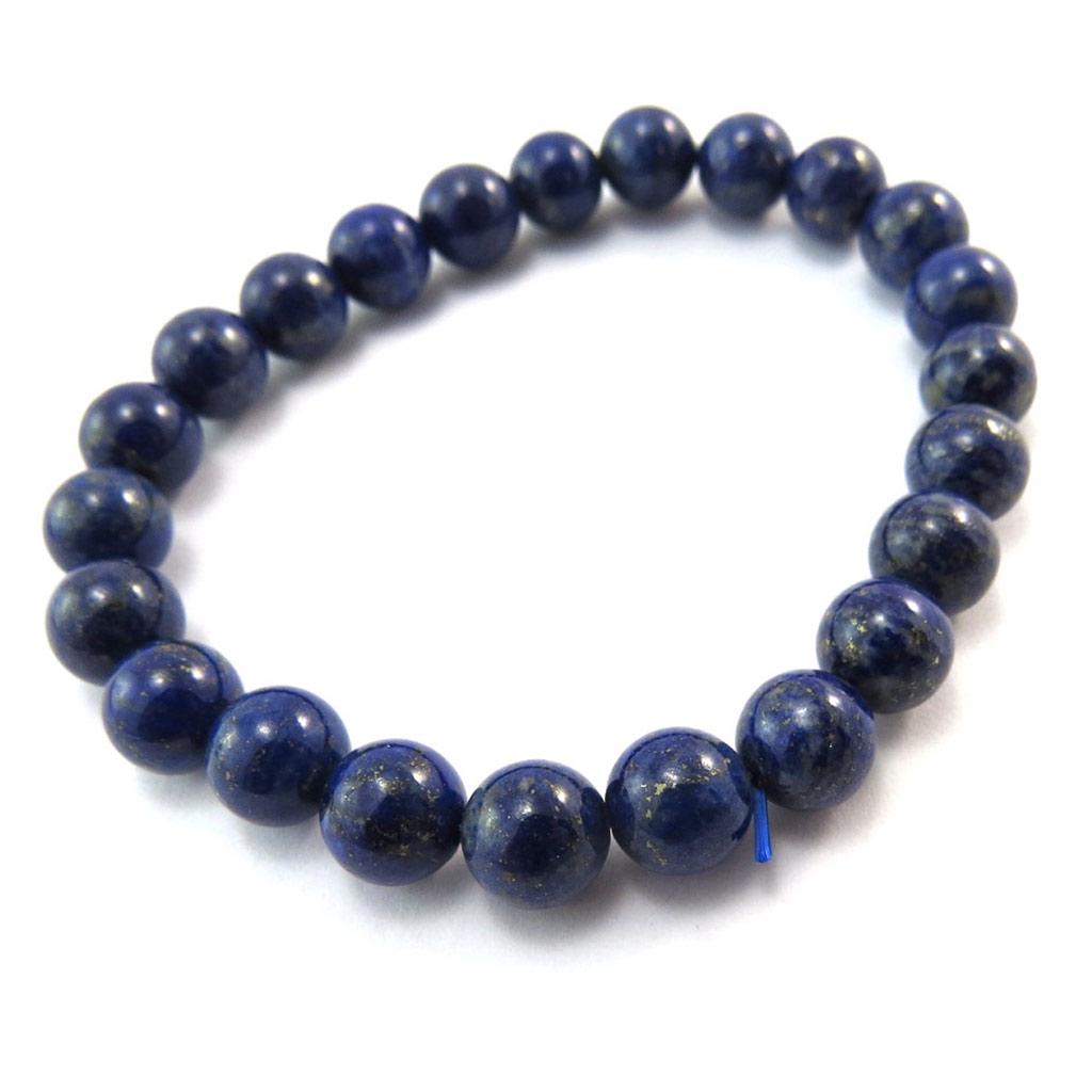 

Les Trésors De Lily [P4058] - Дизайнерский браслет Mineralia голубой лазурит - 8 мм