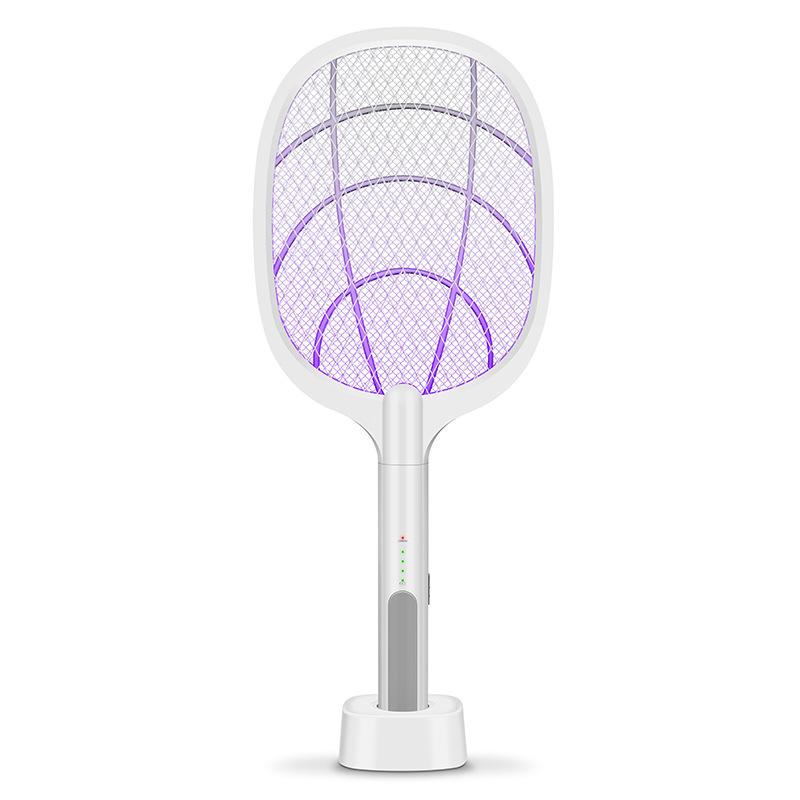 947 Dual-Function Electric Mosquito Swatter & Killer Lamp - USB Rechargeable with Electric Shock Protection