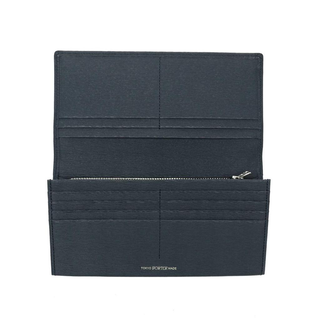 Porter Current Long Wallet (with Coin Purse) (Navy) 052-02201