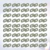 130Pcs Picture Frame Accessories Metal Back Plates Small Nails Angled Hooks Heavy Duty Picture Hanging Kit for Photo Frames