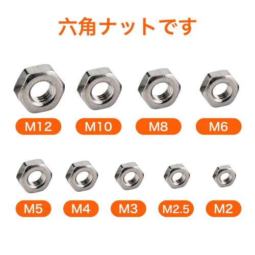 Winova M4 Hex Nuts, 304 Stainless Steel, 0.7mm Thread Pitch, 3.2mm Height, 7mm Hex Width, Mini Size Hex Nuts for Precision Machinery, Corrosion Resist