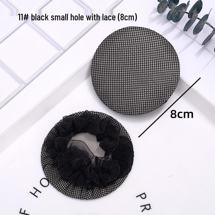 Dětská baletní síťka na vlasy - Taneční drdol a neviditelná krajková síťka pro dospělé