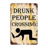 Vintage Drink Sign Metal Tin Poster for Cafe Kitchen Bar Wall Decor 30x20cm