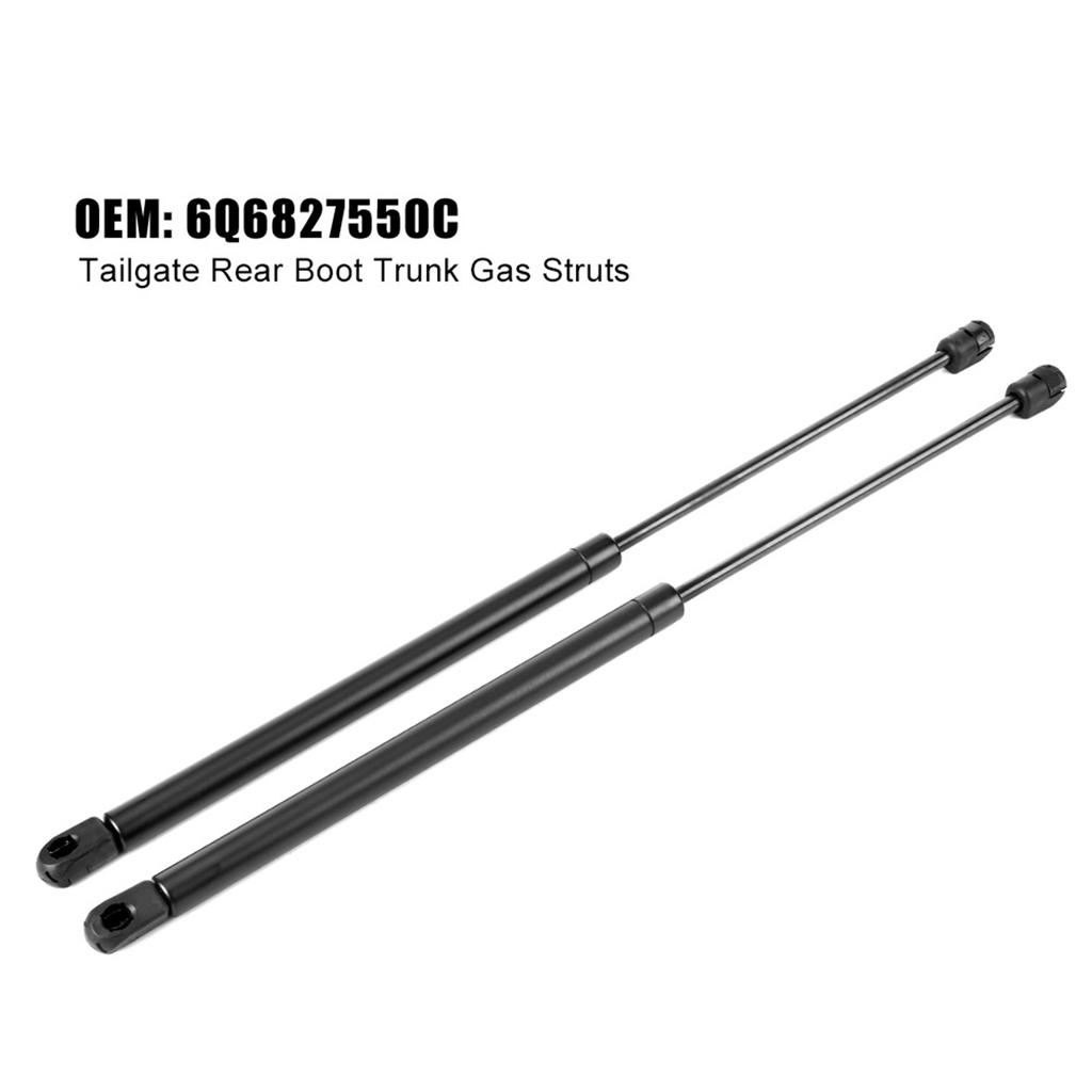 2pcs Tailgate Rear Boot Trunk Gas Struts 6Q6827550C