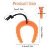 2Pcs Silent C-Shaped Door Stopper Anti-collision Door Block Anti-Pinch Hand Guard  Bedroom