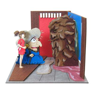 Sankei Studio Ghibli μίνι Spirited Away έρχεται χαρτοκοπτική Okusare-sama μη κλίμακας MP07-73