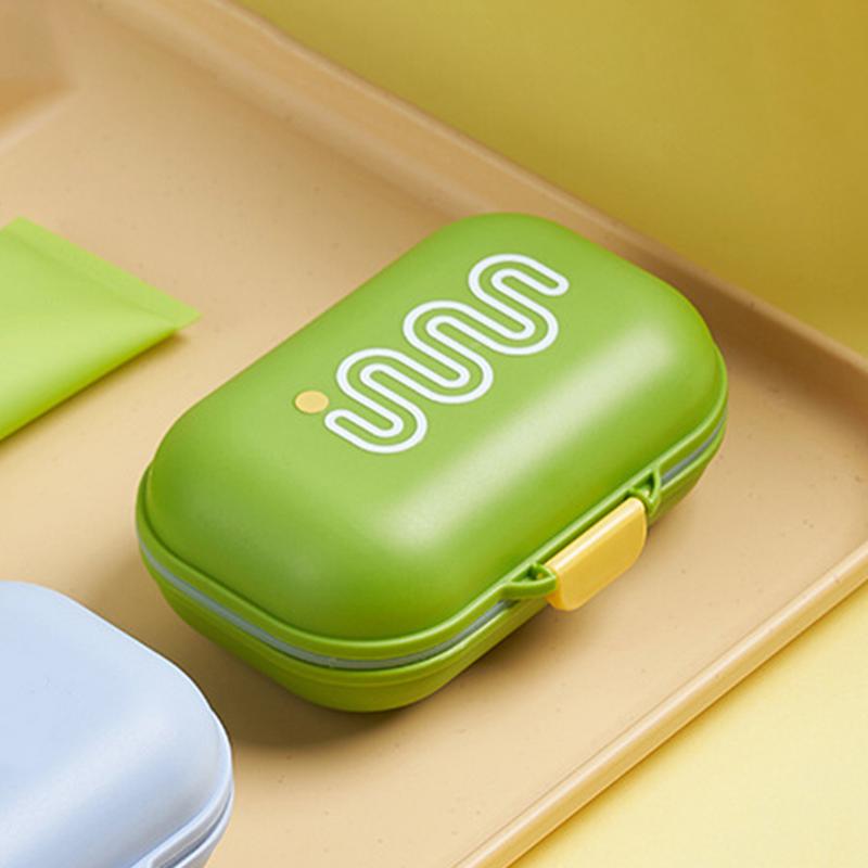 1PC Portable Soap Tray Leakproof Household Bathroom Drain Tray Bathroom Soap Box with Lid for Camping Traveling Business