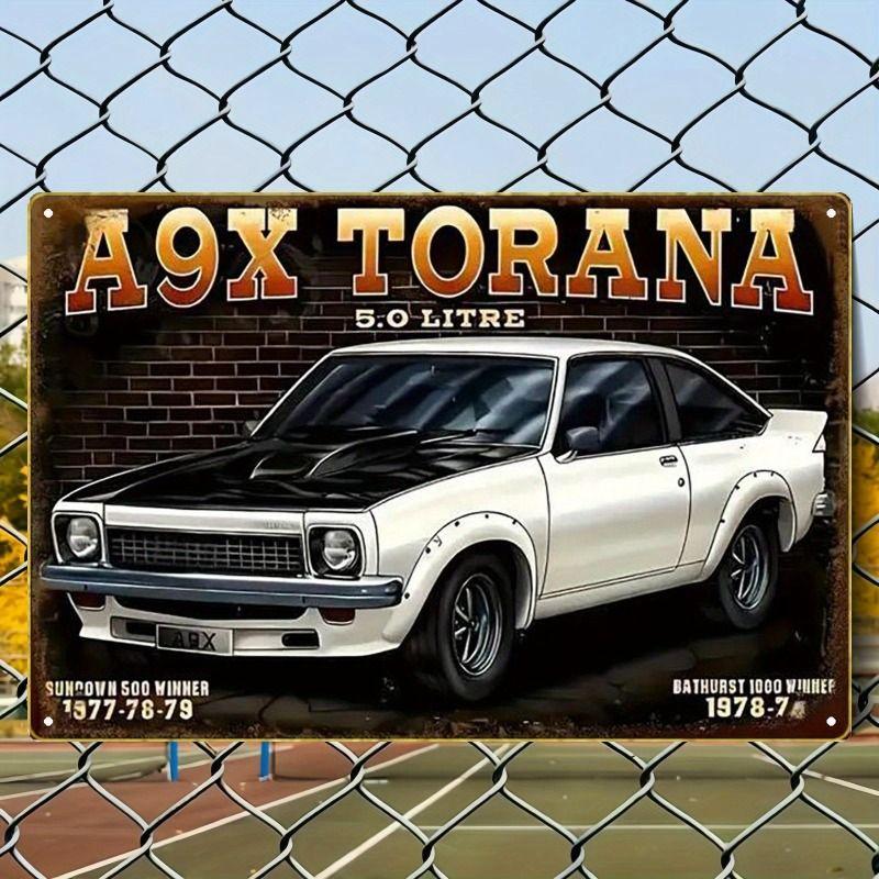 Vintage Metal Tin Sign Garage Decor Wall Art Poster