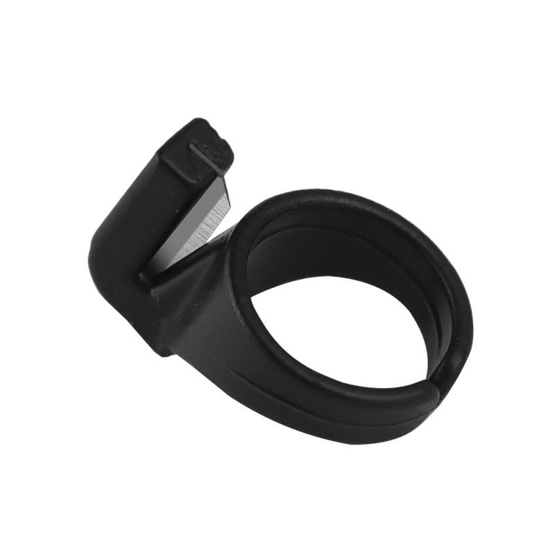 Kunststoff-Fingerhut, Nähring, Fadenschneider, Fingermesser, Nähen, Basteln, DIY-Werkzeug