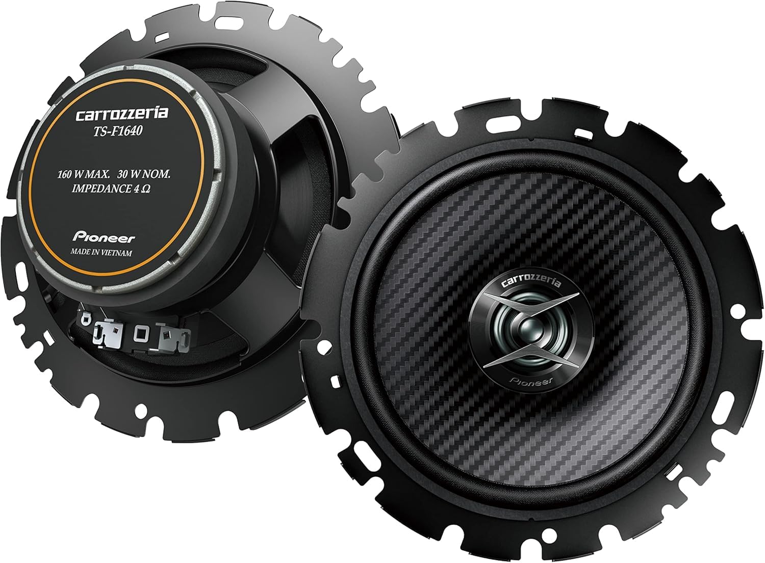 

Pioneer 16cm Custom Fit Coaxial High Carrozzeria [Speakers] TS-F1640-2 Speakers, 2-Way, Resolution,