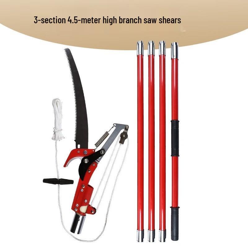 Miling Insulated Telescopic High Branch Saw & Pruner Set