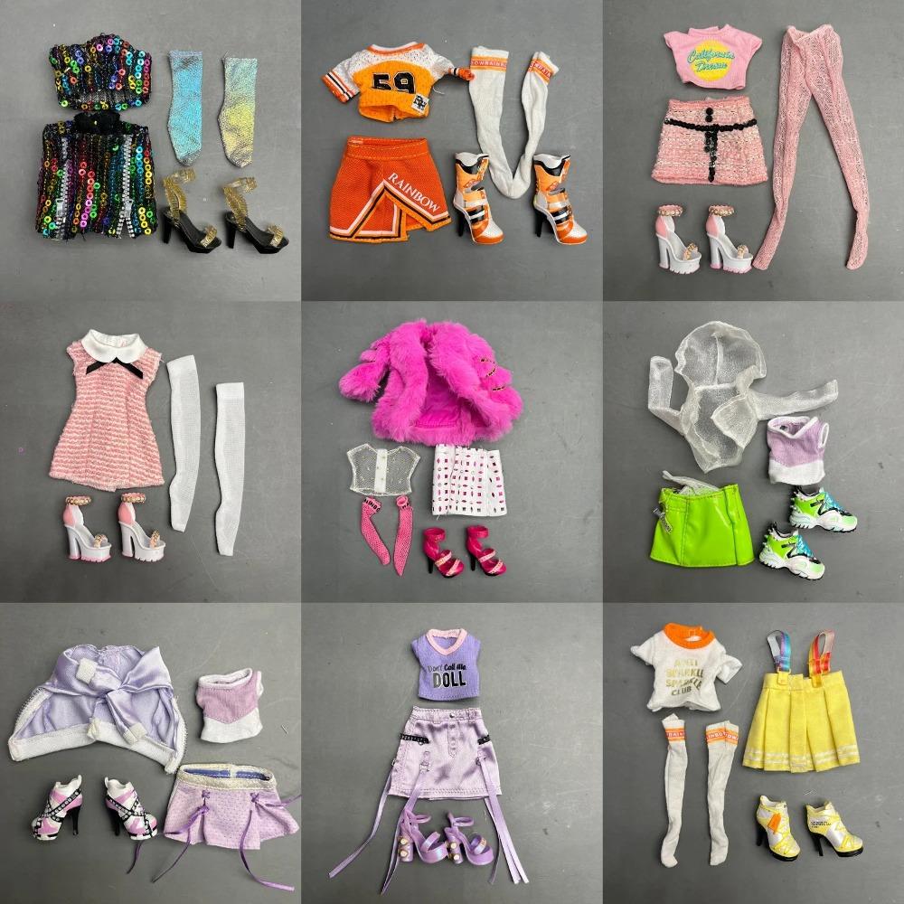 Original Gelenkige Regenbogen Mittelschule Schleim Puppe Große Schwester Modekleid Mädchen Feiertagsgeschenk Spielzeug