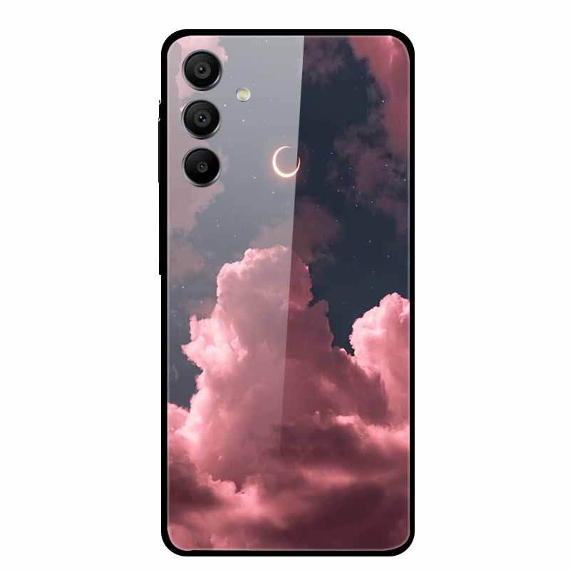 For Samsung A16 5G Case Back Hard New Cover for Samsung Galaxy A 16 SM-A166B Tempered Glass Case Funda Cool Designed Girls Capa