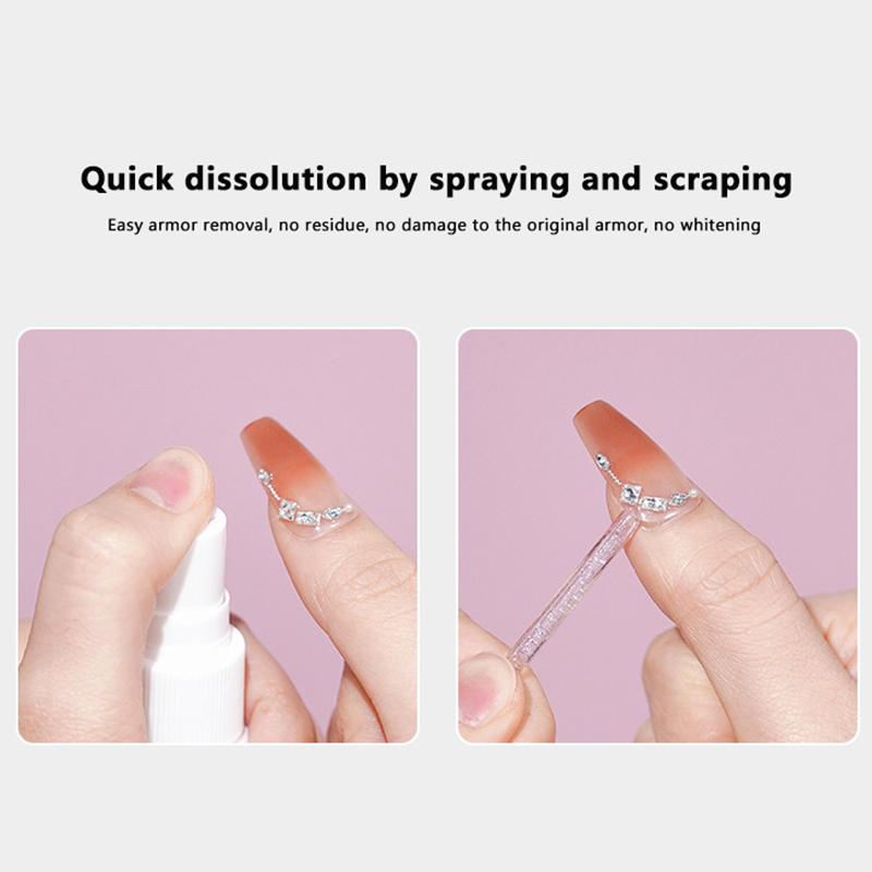 60Ml Spray Type Nail Uv Gel Polish Burst Magic Remove Gel Liquid Surface Layer Acrylic Clean Degreaser For Nails Surface Clean
