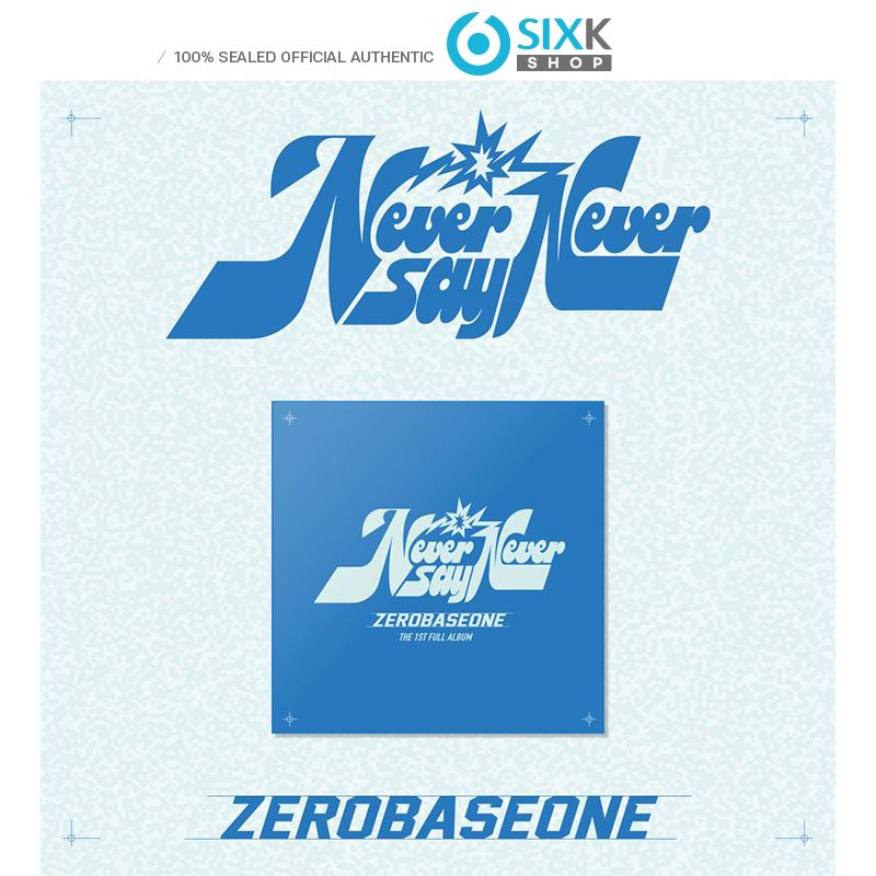 [Forhåndsbestilling] ZEROBASEONE - Det 1. fulle albumet [Never Say Never] SLAM DUNK-versjon