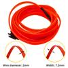 1M 2M 3M 5M Car Interior Lighting Auto LED Strip Wire Rope Tube Line Flexible Neon Light With 12V USB Cigarette Drive