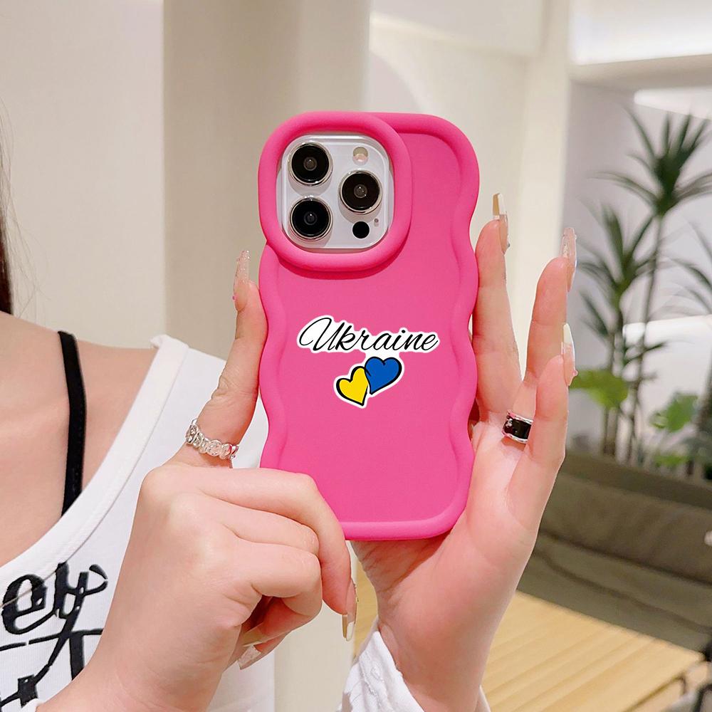Чехлы для телефонов N87 Love art Macaron Wavy Edge для iPhone 16 Pro Max Samsung S24 Plus — фото 8