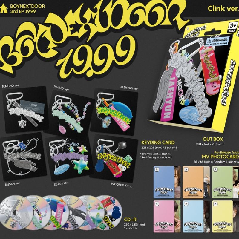 Boynextdoor   Tredje EP-album  Clink Version. 