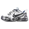 Air Monarch 4 Cushioning Lightweight Low Top Chunky Sneakers Unisex Black White 415445-102(Team241-)