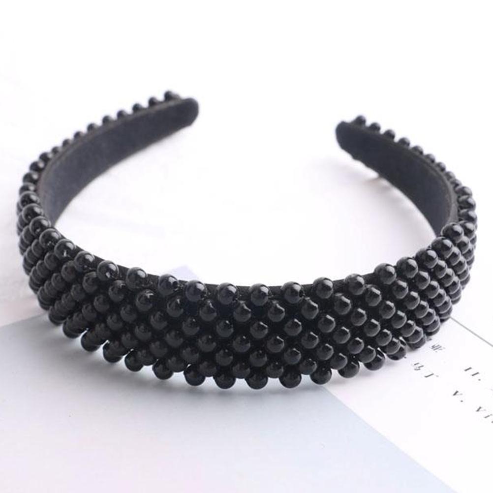 Fashion Pearl Headband Elegant Pearl Headdress Hair Accessories for Women