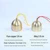 2.8 Brass Mini Bells - DIY Metal Wind Chimes & Christmas Accessories