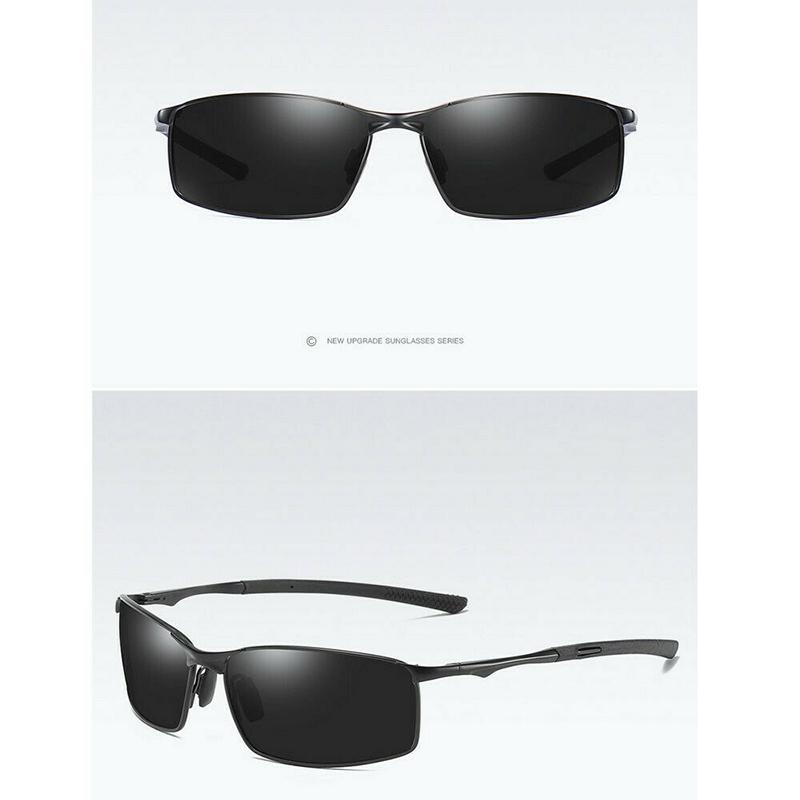 Men'S Hd Photochromic Sunglasses Polarized Chameleon Transition Lens Sunglasses