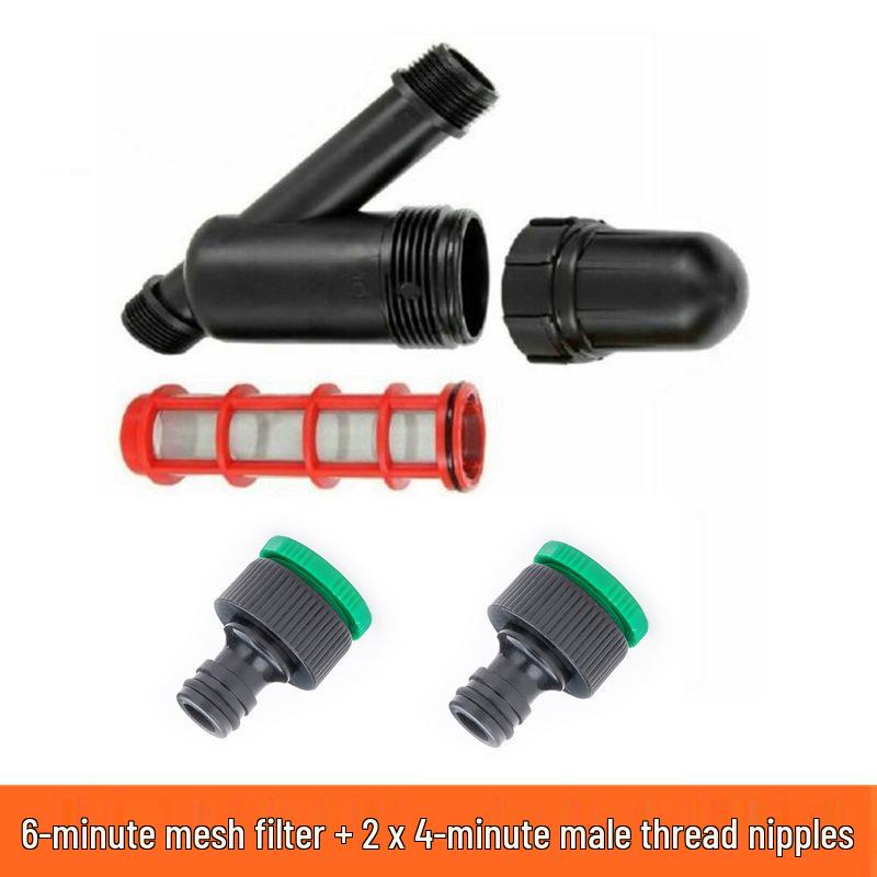 Foldable Mesh Micro-Sprinkler Irrigation Filter – Washable Water Purifier for Agriculture