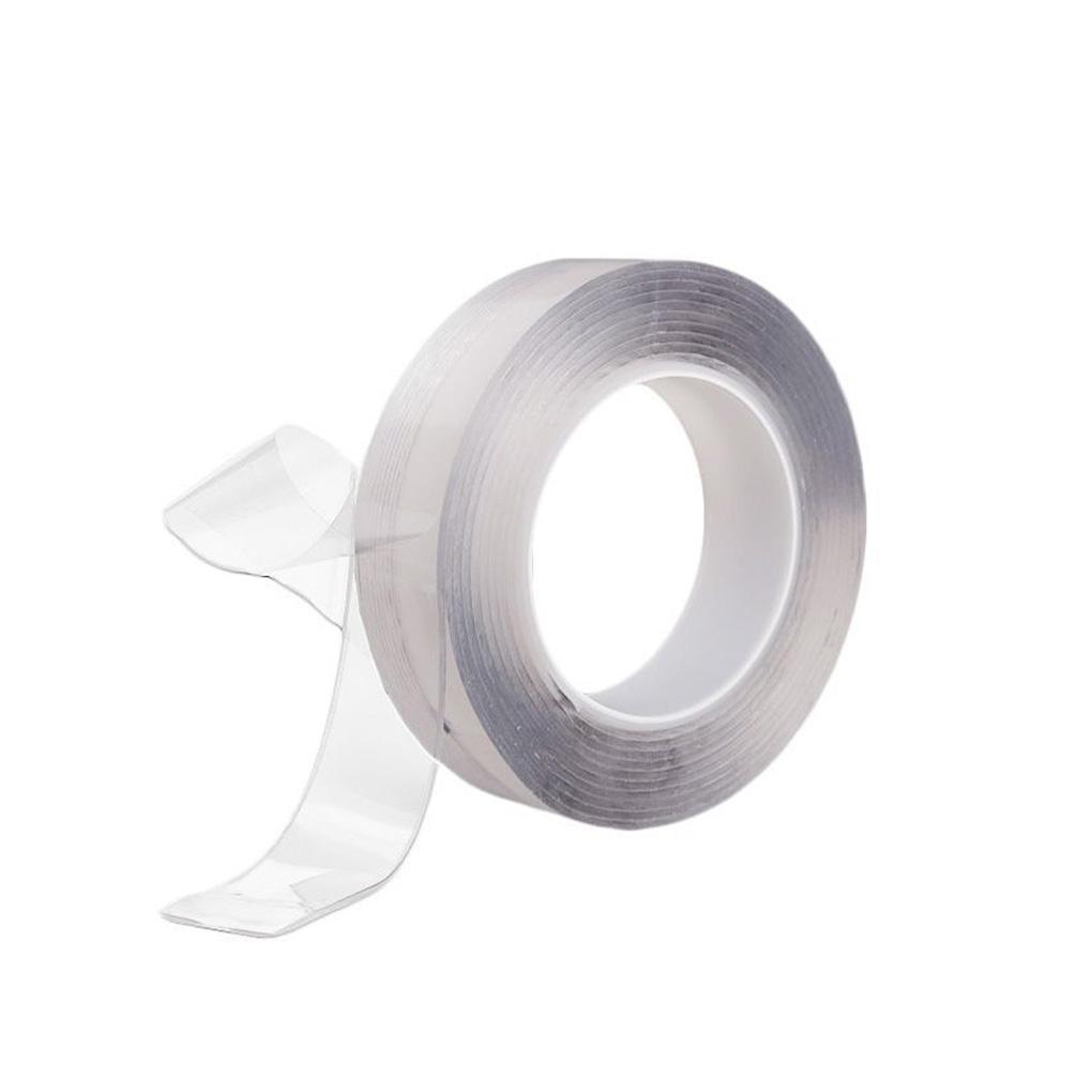 Adhesive Tape Reusable Acrylic Double Sided Transparent Tapes Removable Trimmable Wall Sticker for Kitchen Car