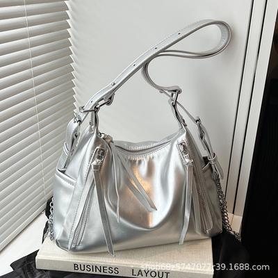 Large Capacity Retro Tote Bag 2025 New High-end Shoulder Bag Fashion Handbag Crossbody Backpack