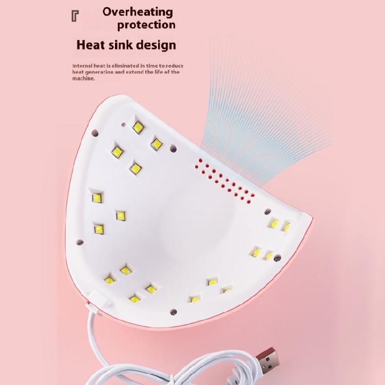 Professional Nail Drying Lamp With 18 LED Beads Nail Dryer 60S 120S Time Setting Nail Art Tools for Fast Curing