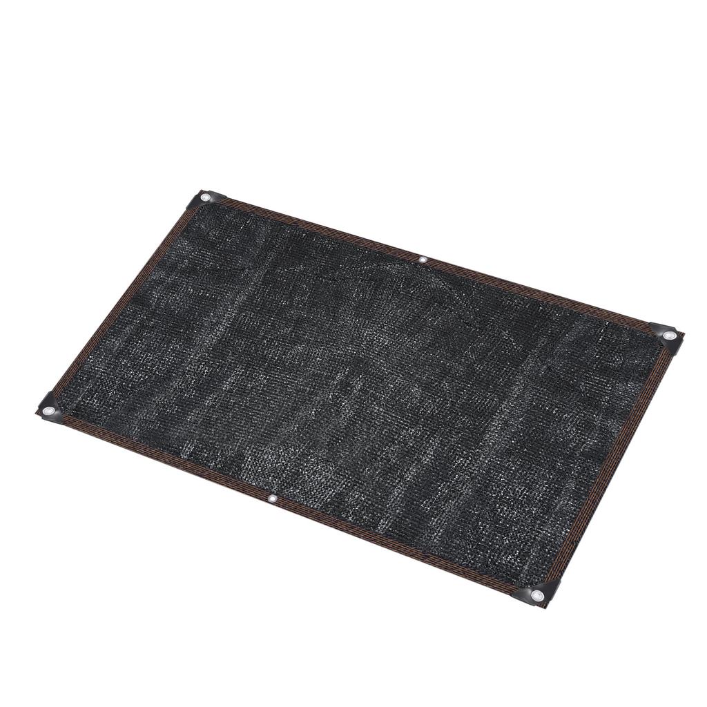 Chicken Coop Shade Cover Summer Breathable Sunshade Net for Poultry House Patio Courtyard Black