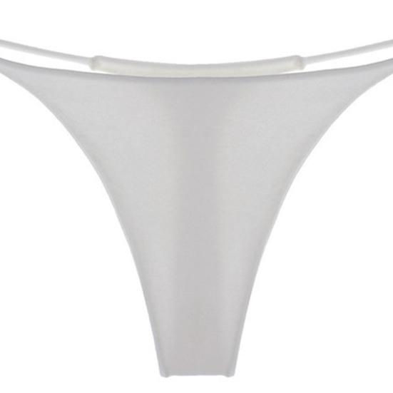 Seksowne stringi G dla kobiet Oddychające T-Back Cienki pasek Bielizna Niska talia Miękkie rozciągliwe Prowokacyjne majtki