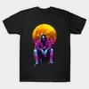 Men Black Print T-shirt Vintage The Big Lebowski No-Cut Transfer Paper Print Cotton Tshirt