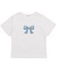 Bibalabida Ribbon Crop Short Sleeve T-Shirt