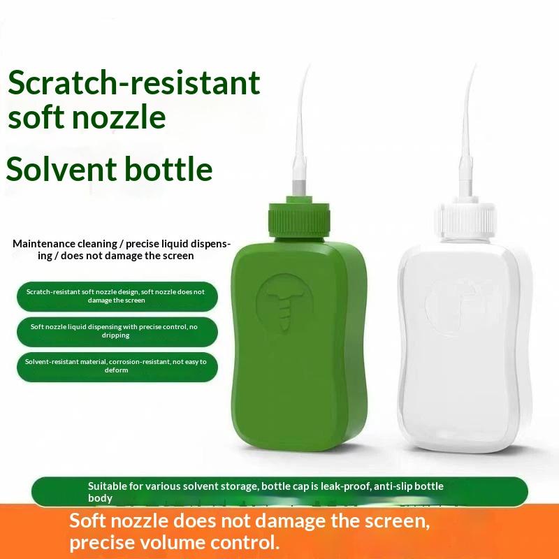 2UUL SoftSafe Soft Tip Dispenser Bottle 2/3PCS 50ml Screen Friendly for Phone Repair Small Component Cleaning