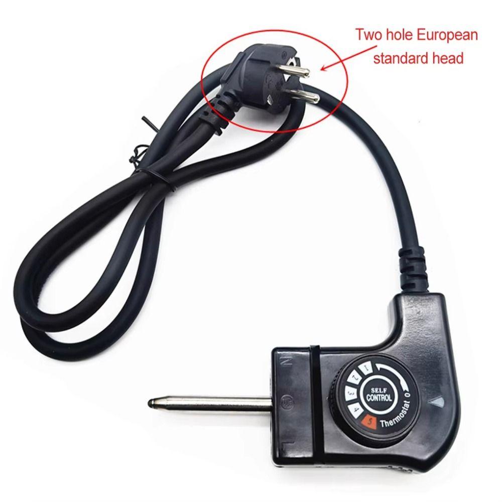 Europe Standard EU Adjustable Temperature Cord Inserted Needle Type Electric Appliance Thermostat Control Cord Kitchen Tool