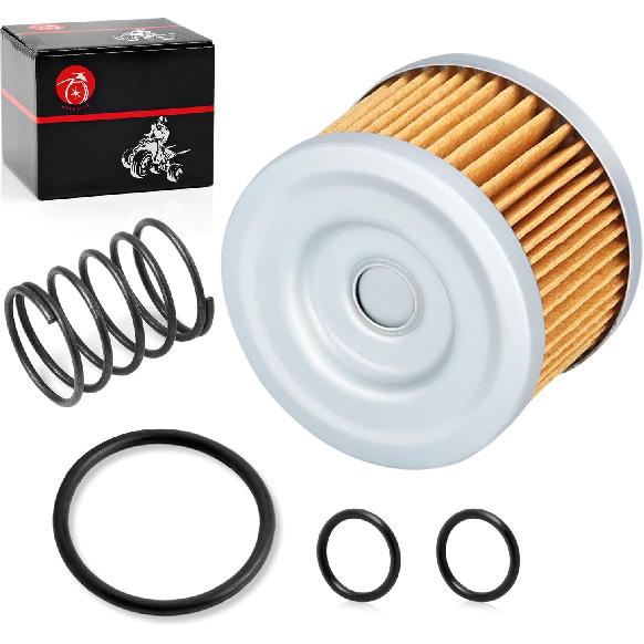 Oil Filter & Spring For Honda FourTrax 300 TRX300/FW TRX300EX TRX400EX Rancher 350 Foreman 400 450 500 520 Racher 420 Pioneer 500 520